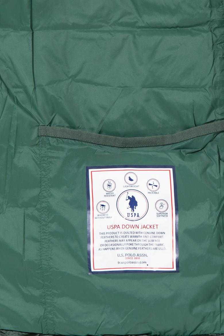 Erkek Yeşil Mont - 50255151039