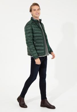Erkek Yeşil Mont - 50255151039