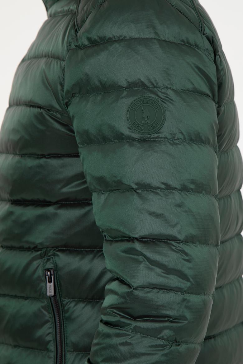 Erkek Yeşil Mont - 50255151039