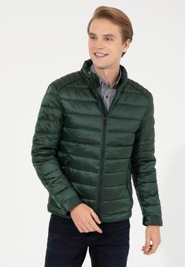 Erkek Yeşil Mont - 50255151039