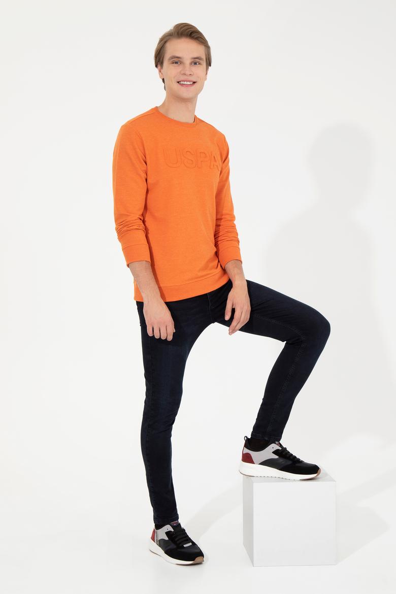 Erkek Kiremit Melanj Sweatshirt - 50253270003