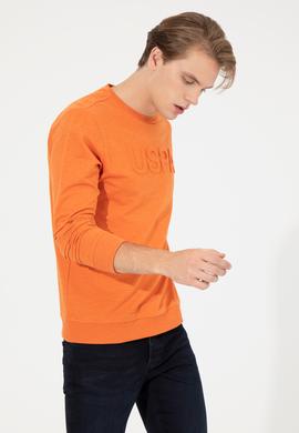 Erkek Kiremit Melanj Sweatshirt - 50253270003