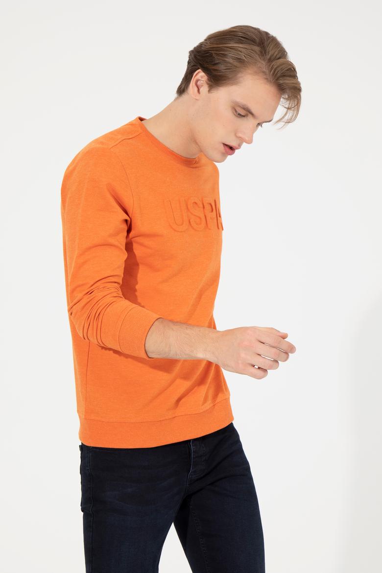 Erkek Kiremit Melanj Sweatshirt - 50253270003