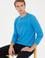 Erkek Mavi Melanj Sweatshirt
