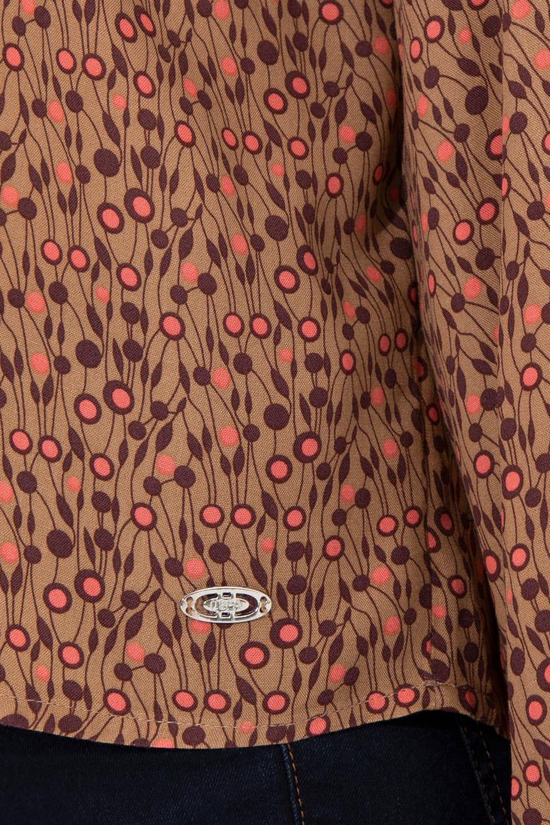 Kadın Camel Uzun Kollu Gömlek - 50254659012