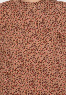 Kadın Camel Uzun Kollu Gömlek - 50254659012