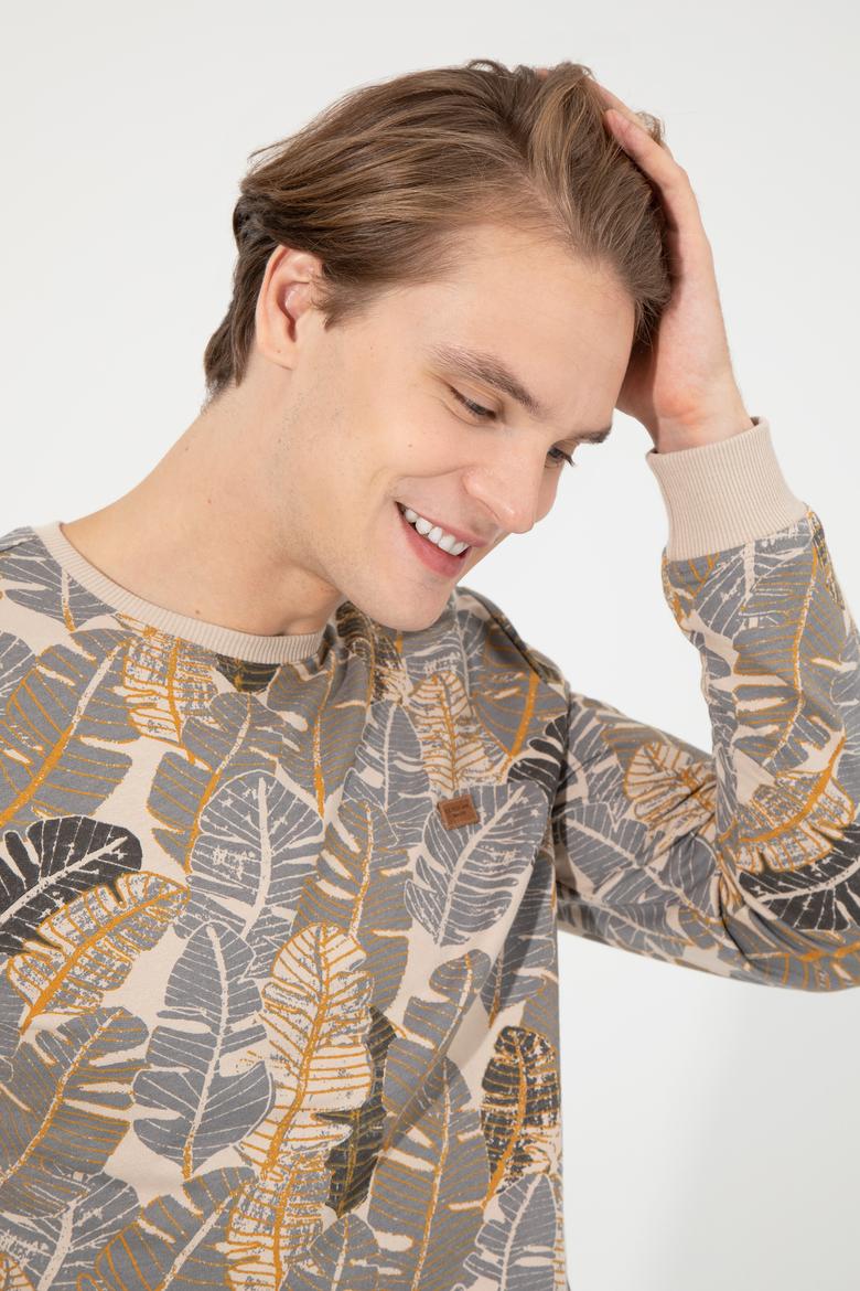 Erkek Taş Sweatshirt - 50256354011