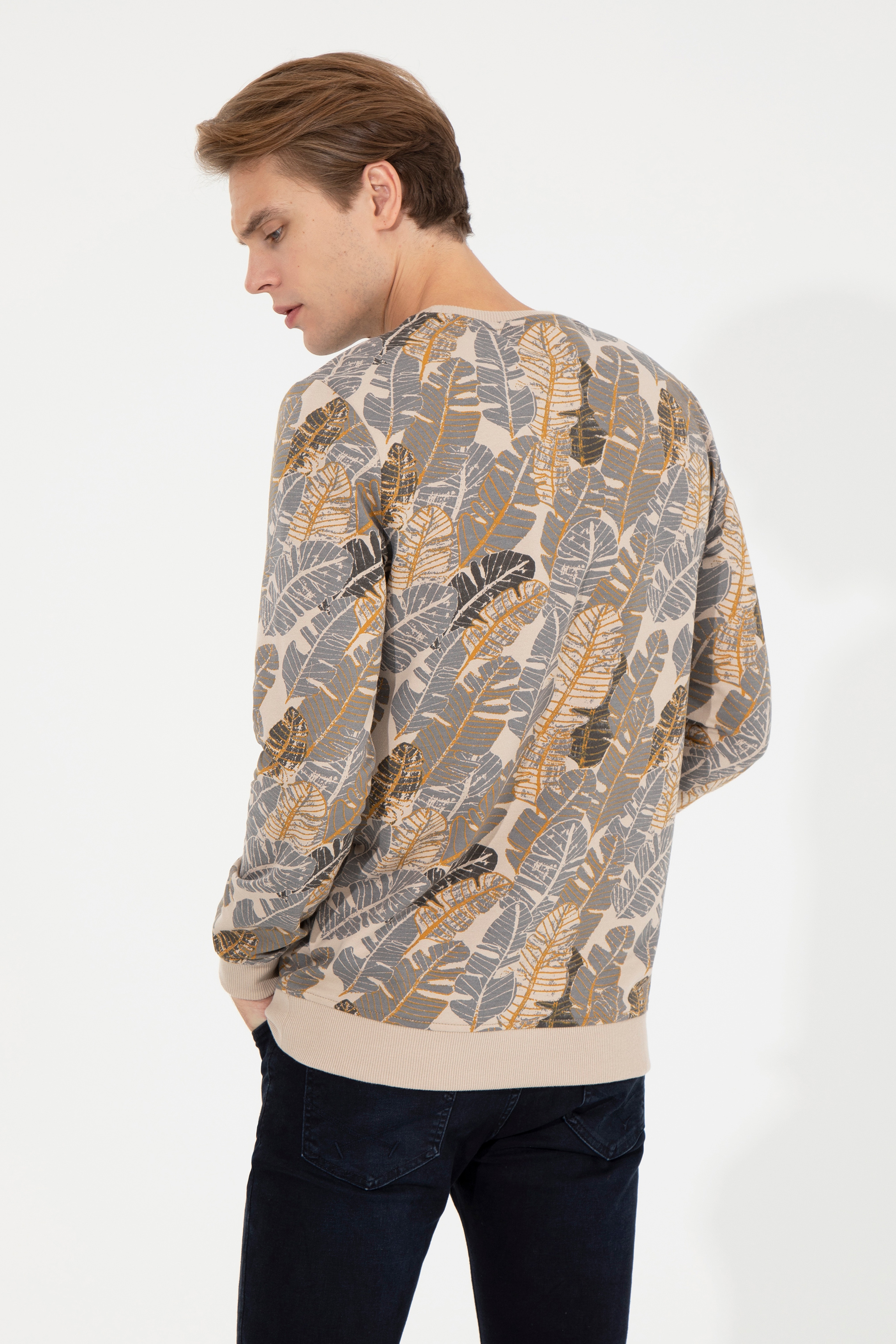 Erkek Taş Sweatshirt