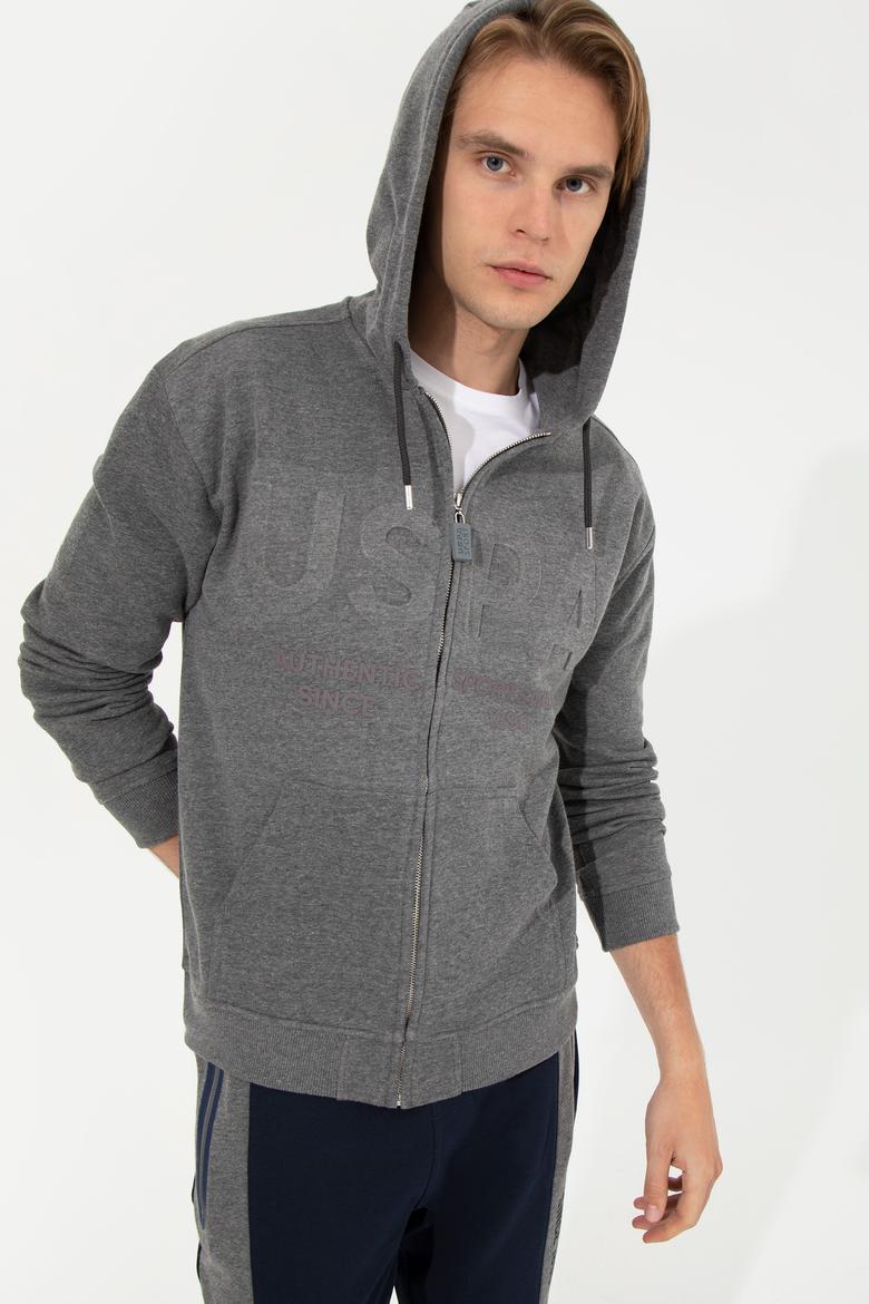 Erkek Vişne Comfort Örme Hırka