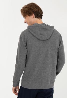 Erkek Vişne Comfort Örme Hırka - 50253388012