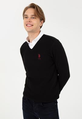 Erkek Siyah Basic Kazak - 50251877044