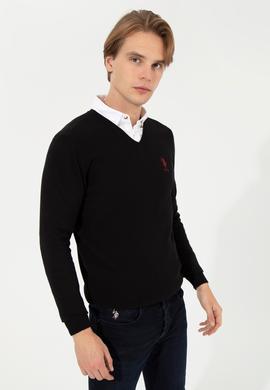 Erkek Siyah Basic Kazak - 50251877044