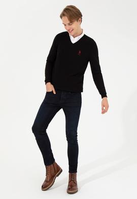 Erkek Siyah Basic Kazak - 50251877044