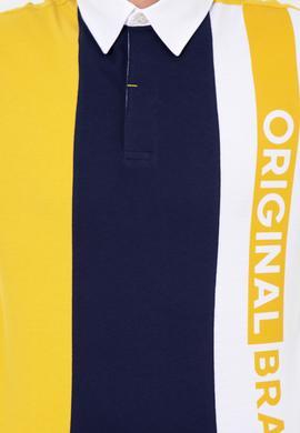 Erkek Safran Polo Yaka Tişört - 50249137019