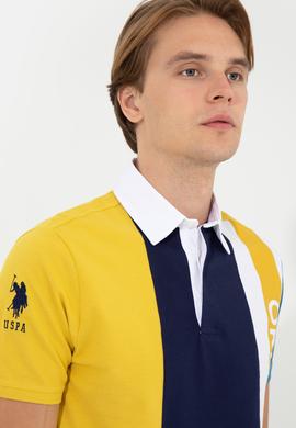 Erkek Safran Polo Yaka Tişört - 50249137019