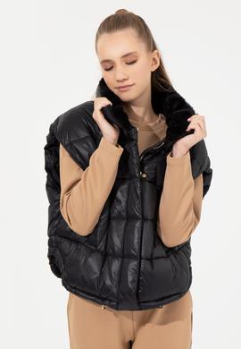 Kadın Siyah Yelek - 50255045024