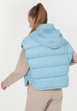 Kadın Mavi Yelek - 50255045033