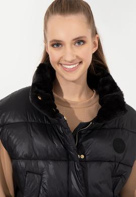 Kadın Siyah Yelek - 50255045024