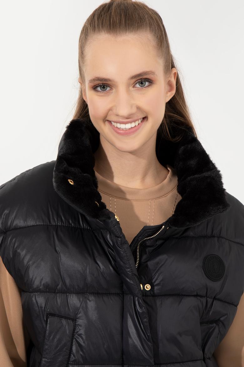 Kadın Siyah Yelek - 50255045024