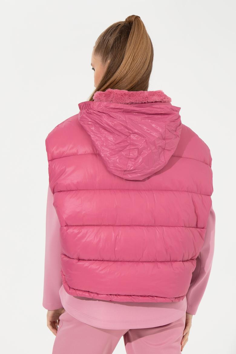 Kadın Pembe Yelek - 50255045005