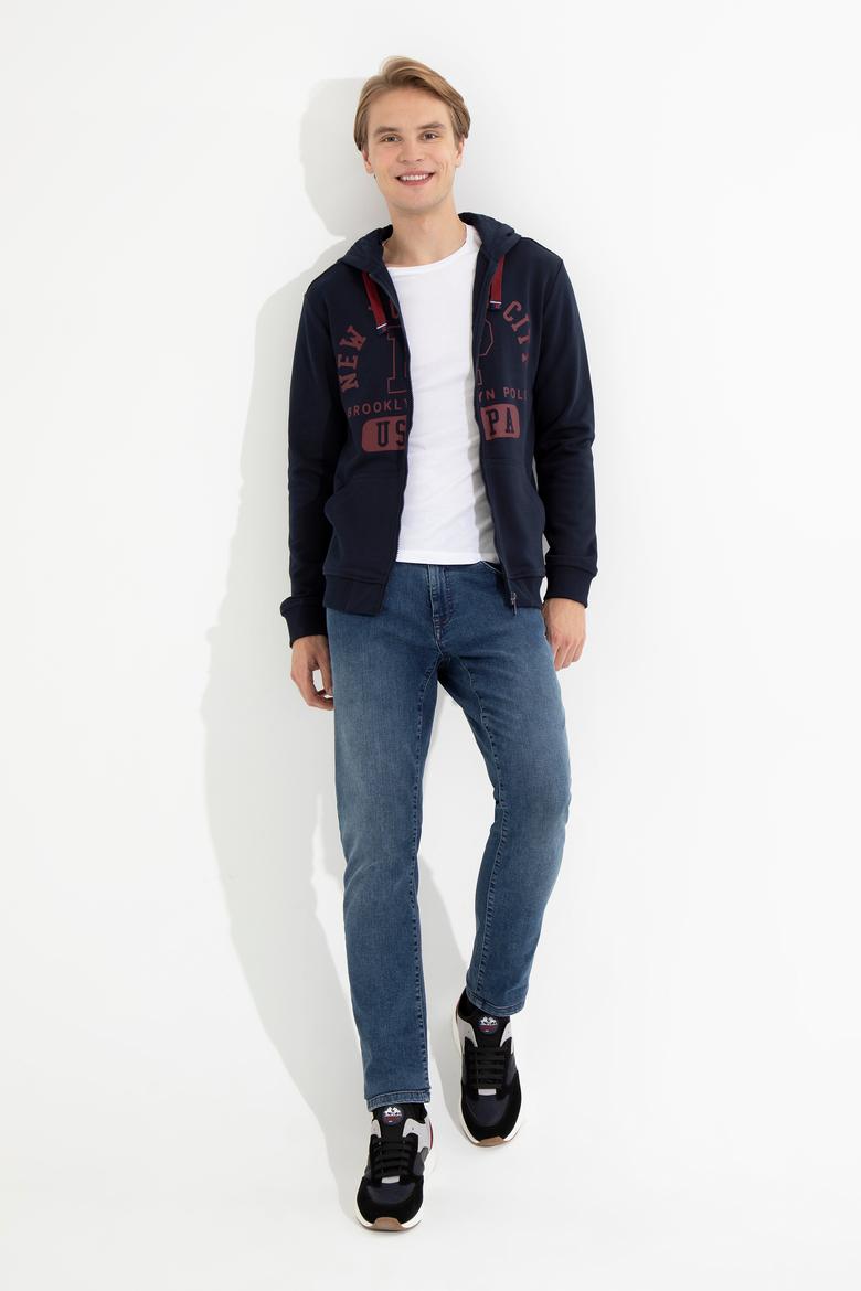 Erkek Lacivert Örme Hırka - 50253002001