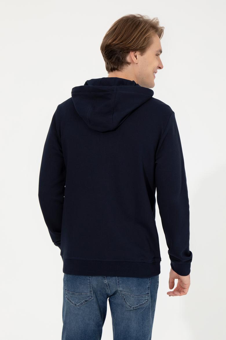 Erkek Lacivert Örme Hırka - 50253002001