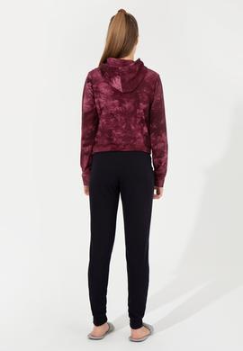 Kadın Mürdüm Pijama Takımı - 50264789001