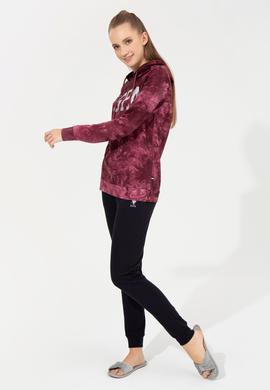 Kadın Mürdüm Pijama Takımı - 50264789001