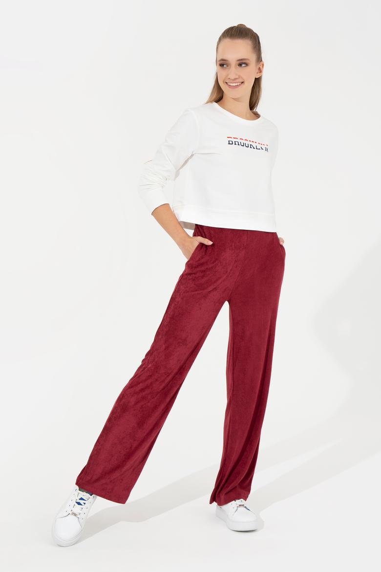 Kadın Vişne Eşofman Altı - 50254493030