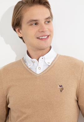 Erkek Camel Melanj Basic Kazak - 50251886045