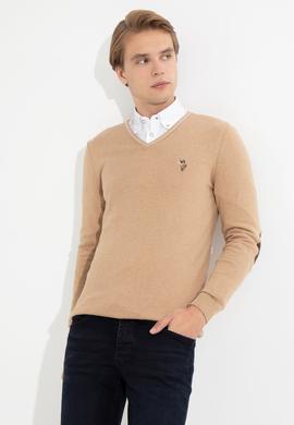 Erkek Camel Melanj Basic Kazak - 50251886045