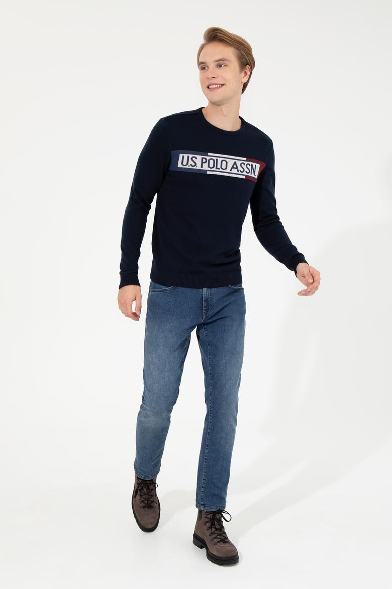 Erkek Lacivert Kazak - 50253972005