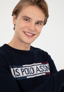 Erkek Lacivert Kazak - 50253972005