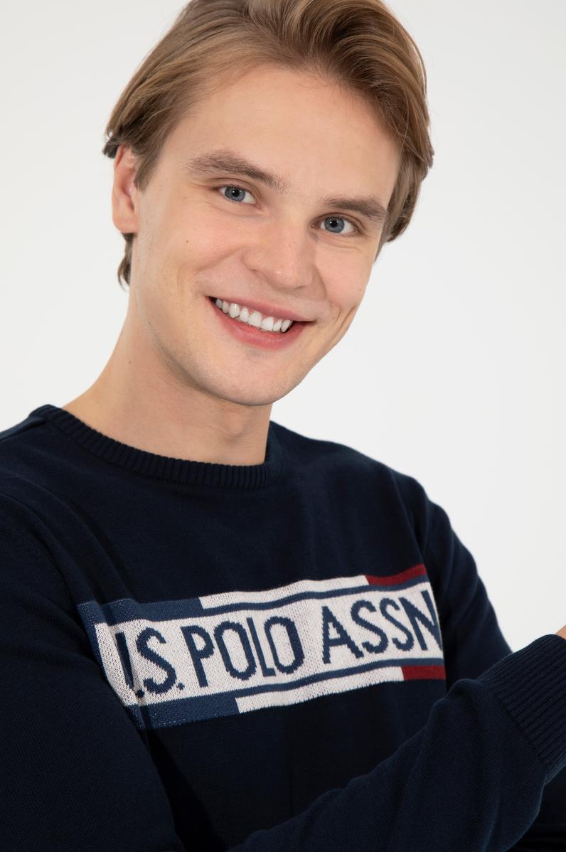 Erkek Lacivert Kazak