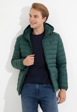 Erkek Yeşil Mont - 50252692047