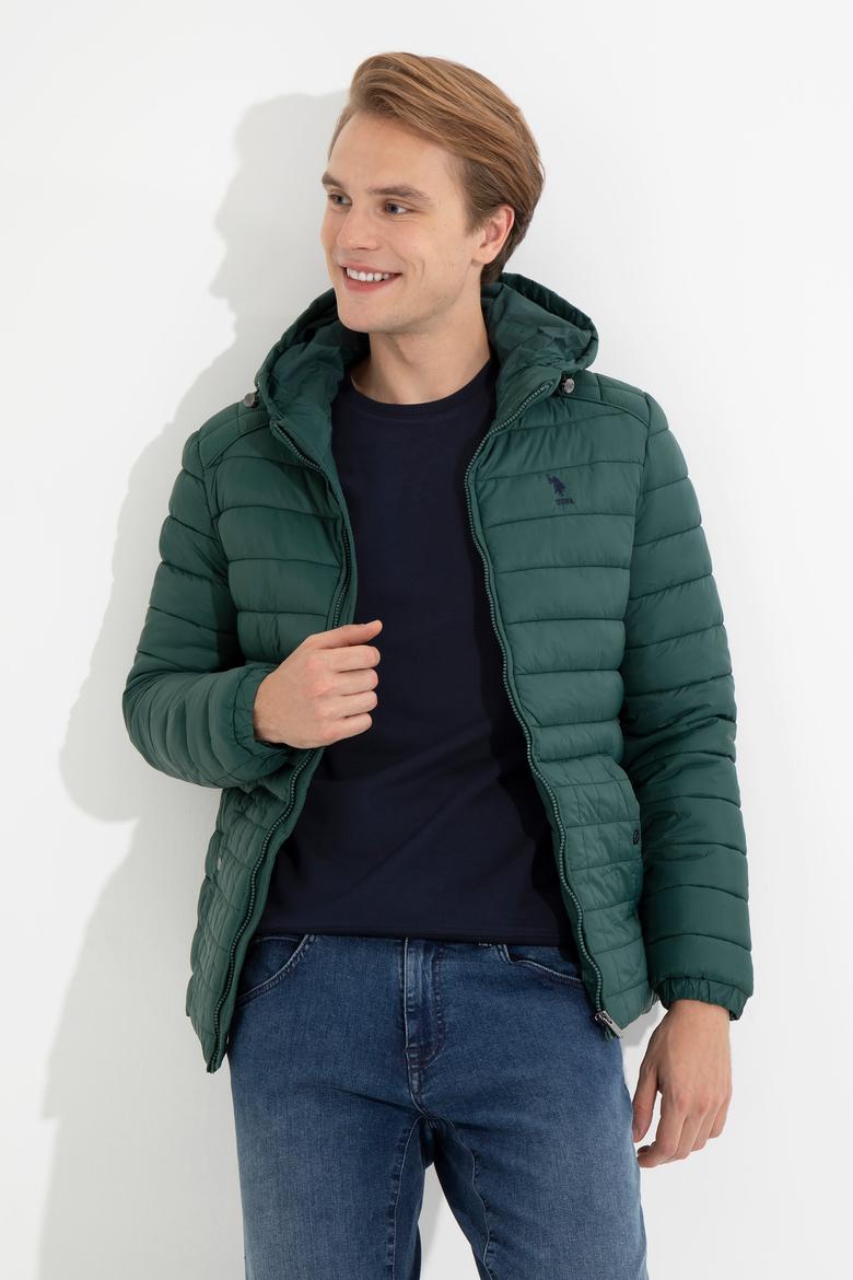 Erkek Yeşil Mont - 50252692047