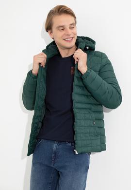 Erkek Yeşil Mont - 50252692047