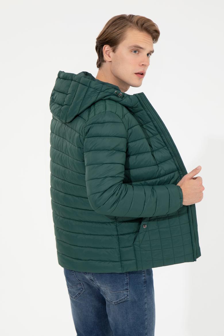 Erkek Yeşil Mont - 50252692047