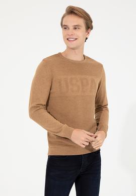 Erkek Camel Melanj Kazak - 50256256051