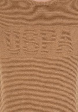 Erkek Camel Melanj Kazak - 50256256051