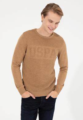 Erkek Camel Melanj Kazak - 50256256051