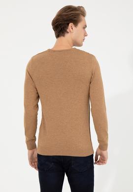 Erkek Camel Melanj Kazak - 50256256051