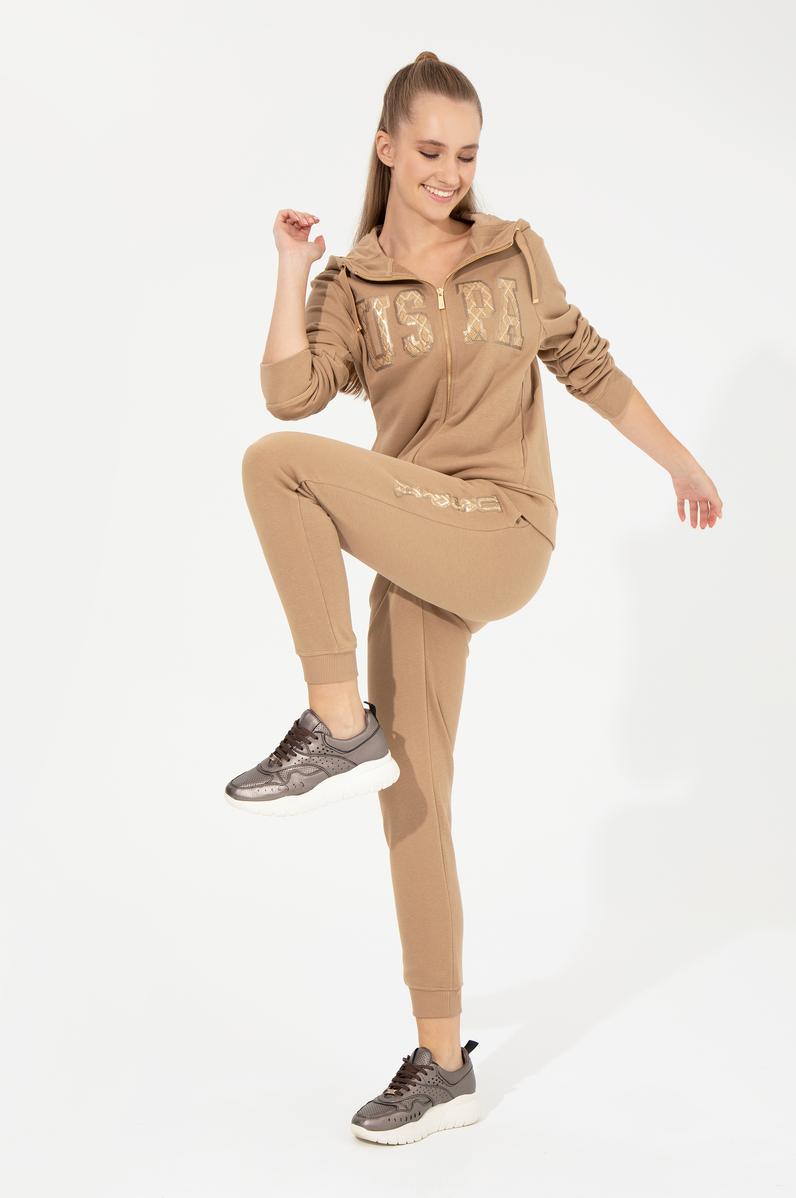 Kadın Camel Eşofman Altı