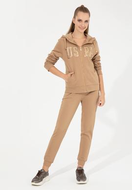 Kadın Camel Basic Sweatshirt - 50256258047