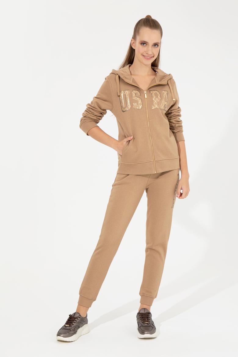 Kadın Camel Basic Sweatshirt - 50256258047