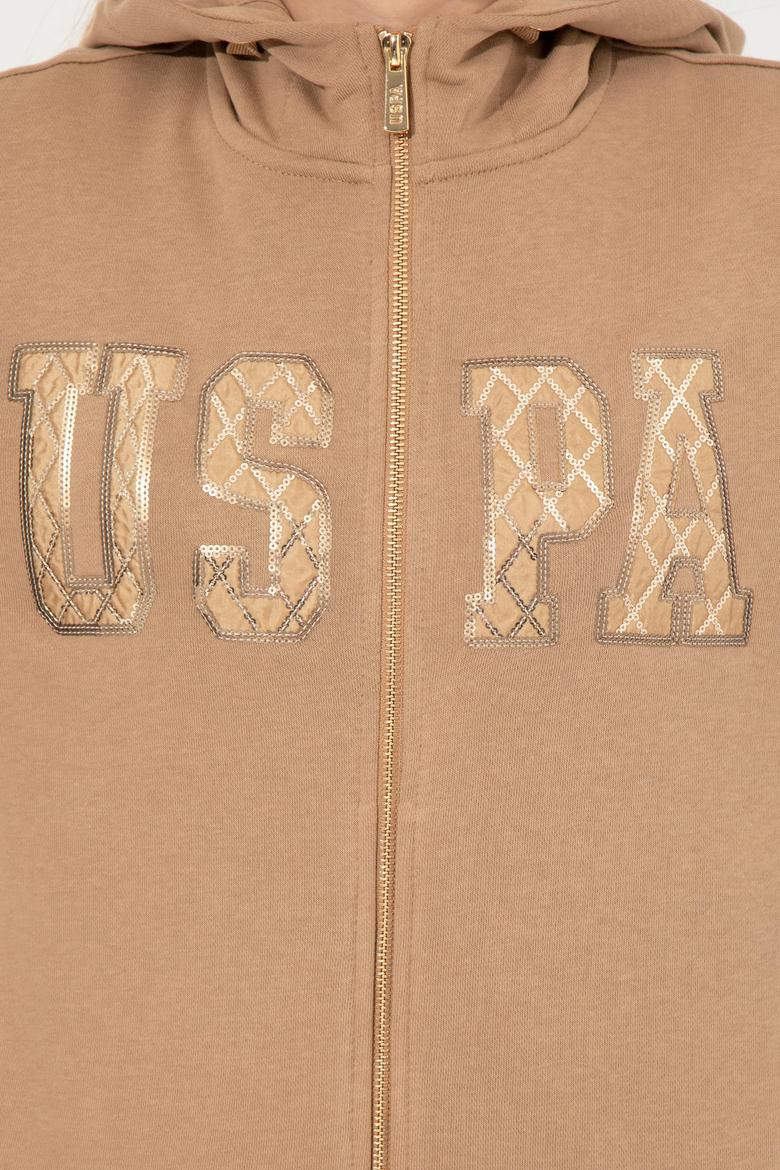 Kadın Camel Basic Sweatshirt - 50256258047