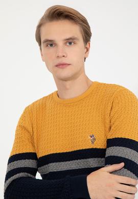 Erkek Lacivert Kazak - 50256169004