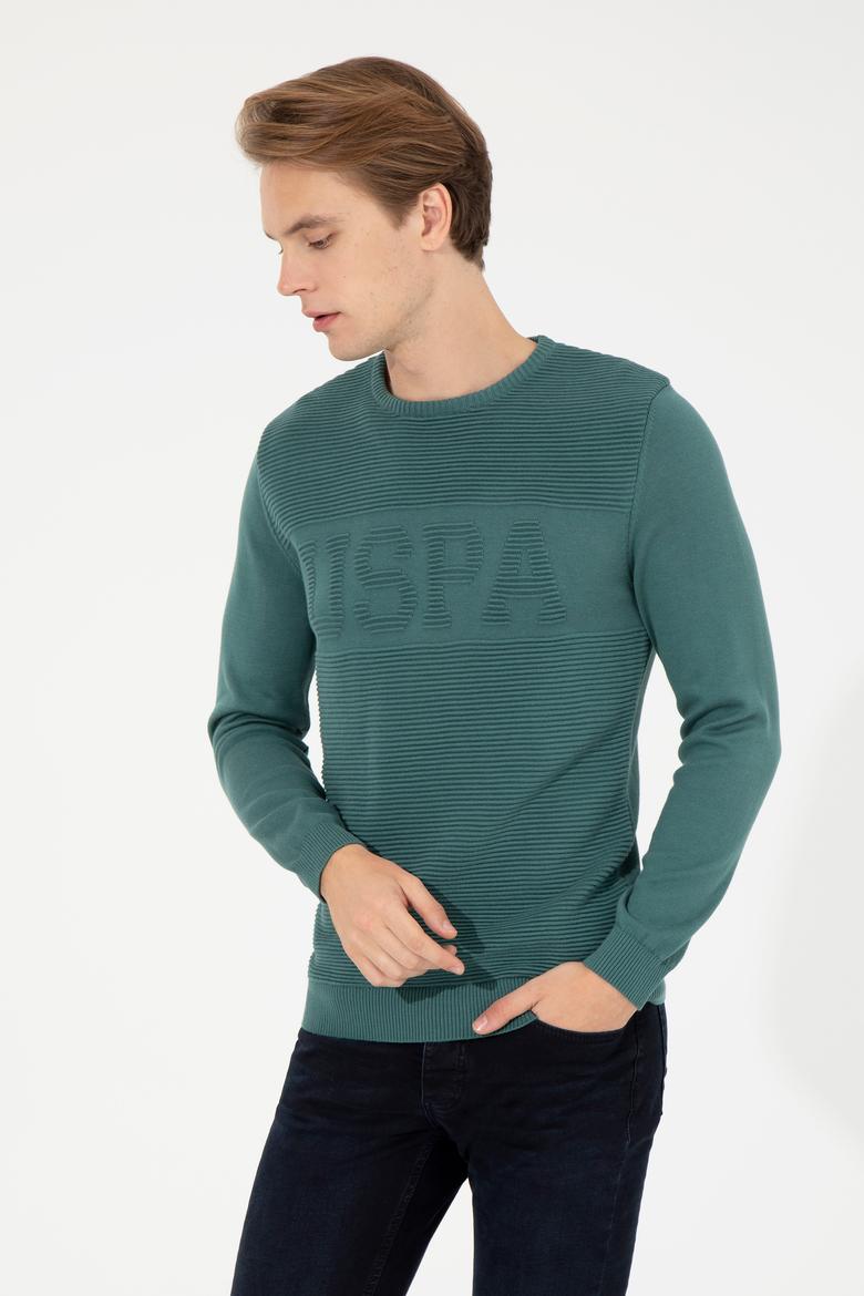 Erkek Yeşil Kazak - 50256256017