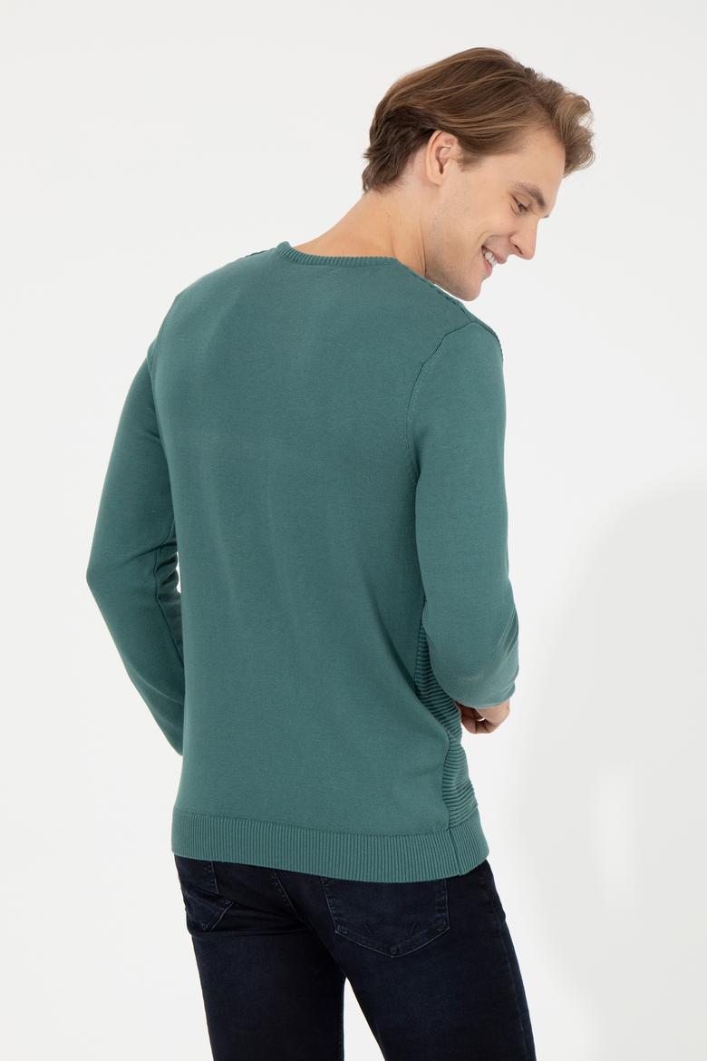 Erkek Yeşil Kazak - 50256256017