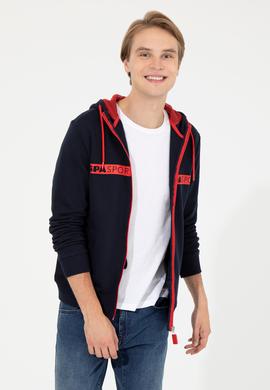 Erkek Lacivert Örme Hırka - 50253188006